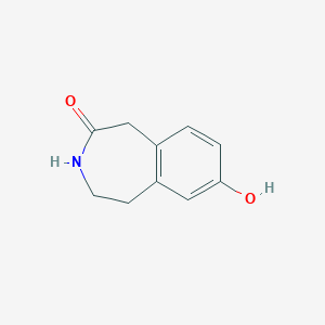 7-Hydroxy-1,3,4,5-tetrahydro-benzo[d]azepin-2-one