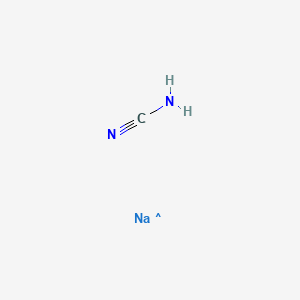 molecular formula CH2N2Na B8761057 Sodium hydrogen cyanamide CAS No. 19981-17-0