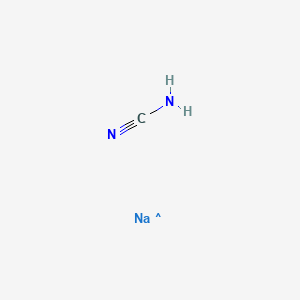 molecular formula CH2N2Na B8761057 Cyanamidnatrium CAS No. 19981-17-0