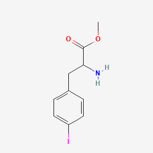 molecular formula C10H12INO2 B8761109 Methyl 2-amino-3-(4-iodophenyl)propanoate 