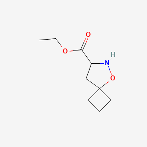 Ethyl 5-oxa-6-azaspiro[3.4]octane-7-carboxylate
