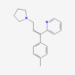 molecular formula C19H22N2 B8761272 triprolidine CAS No. 10191-42-1