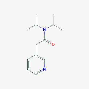 B8761303 N,N-Di(propan-2-yl)-2-(pyridin-3-yl)acetamide CAS No. 916598-50-0