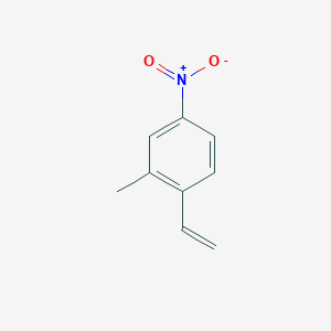 molecular formula C9H9NO2 B8761315 1-Ethenyl-2-methyl-4-nitrobenzene CAS No. 91748-01-5