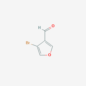molecular formula C5H3BrO2 B8761363 4-Bromofuran-3-carbaldehyde 