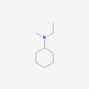 molecular formula C9H19N B8761395 N-Ethyl-N-methylcyclohexanamine CAS No. 57880-93-0