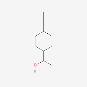 molecular formula C13H26O B8761398 cis-4-(1,1-Dimethylethyl)-alpha-ethylcyclohexanemethanol CAS No. 61065-79-0