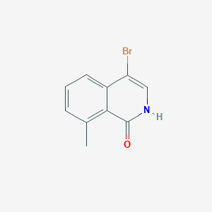 1(2H)-Isoquinolinone, 4-bromo-8-methyl-