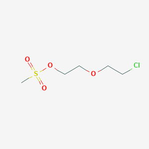 molecular formula C5H11ClO4S B8761535 2-(2-Chloroethoxy)ethyl methanesulfonate 