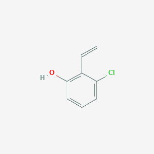 molecular formula C8H7ClO B8761548 3-Chloro-2-vinylphenol 