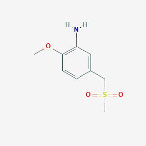 5-(Methanesulfonylmethyl)-2-methoxyaniline