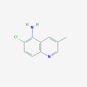 6-Chloro-3-methylquinolin-5-amine