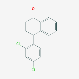 4-(2,4-dichlorophenyl)-3,4-dihydronaphthalen-1(2H)-one