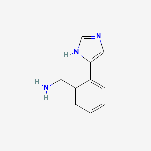 (2-(1H-imidazol-5-yl)phenyl)methanamine