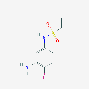 Ethanesulfonamide, N-(3-amino-4-fluorophenyl)-