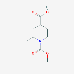 1-(Methoxycarbonyl)-2-methylpiperidine-4-carboxylic acid
