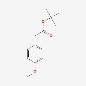 molecular formula C13H18O3 B8761738 tert-Butyl 2-(4-methoxyphenyl)acetate CAS No. 33155-61-2