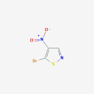 5-Bromo-4-nitroisothiazole