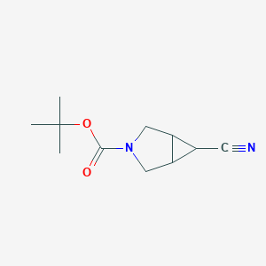 3-Tert-butyl 6-cyano-3-azabicyclo[3.1.0]hexane-3-carboxylate