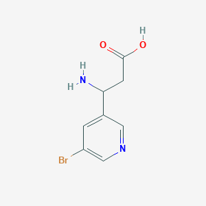 3-Amino-3-(5-bromopyridin-3-yl)propionic acid