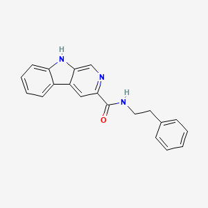 N-(2-phenylethyl)-9H-beta-carboline-3-carboxamide