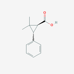 (1S,3S)-2,2-dimethyl-3-phenylcyclopropane-1-carboxylic acid