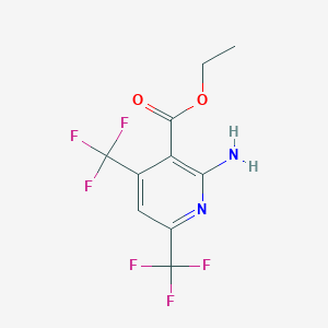 Ethyl 2-amino-4,6-bis(trifluoromethyl)nicotinate