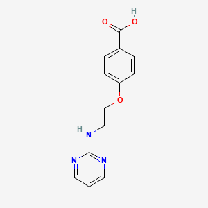 Benzoic acid, 4-[2-(2-pyrimidinylamino)ethoxy]-