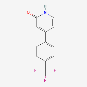 2-Hydroxy-4-(4-trifluoromethylphenyl)pyridine