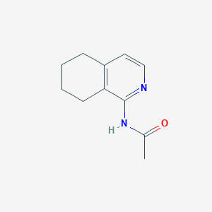 N-(5,6,7,8-tetrahydroisoquinolin-1-yl)acetamide