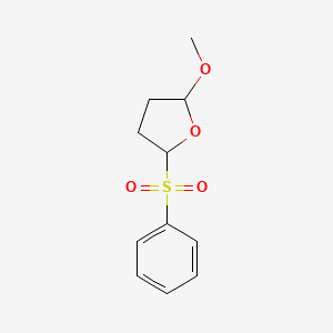 2-(Benzenesulfonyl)-5-methoxyoxolane