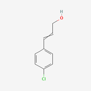 molecular formula C9H9ClO B8762100 3-(4-Chlorophenyl)prop-2-en-1-ol 