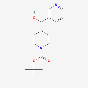 Tert-butyl 4-(hydroxy(pyridin-3-yl)methyl)piperidine-1-carboxylate