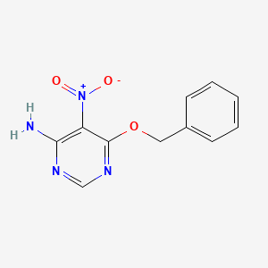 4-Amino-6-benzyloxy-5-nitropyrimidine