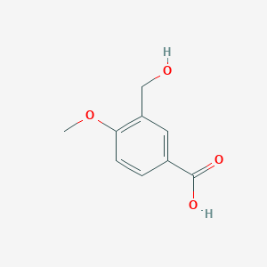 molecular formula C9H10O4 B8762155 3-Hydroxymethyl-4-methoxy-benzoic acid 
