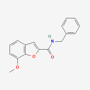 N-benzyl-7-methoxybenzofuran-2-carboxamide