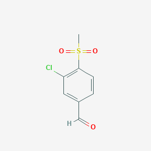 3-Chloro-4-methanesulfonyl-benzaldehyde