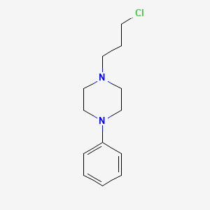 molecular formula C13H19ClN2 B8762227 1-(3-chloropropyl)-4-phenylpiperazine CAS No. 10599-17-4