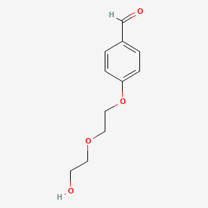 Benzaldehyde, 4-[2-(2-hydroxyethoxy)ethoxy]-
