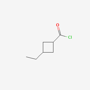 Cyclobutanecarbonylchloride, 3-ethyl-