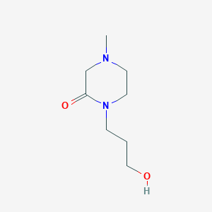 1-(3-Hydroxypropyl)-4-methylpiperazin-2-one