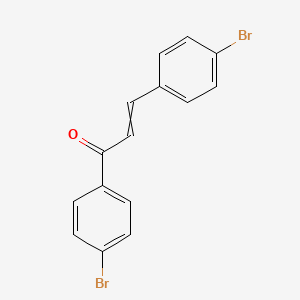 molecular formula C15H10Br2O B8762340 (E)-4,4'-Dibromochalcone 