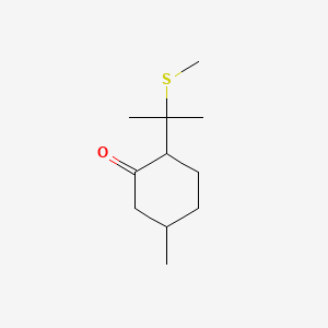 molecular formula C11H20OS B8762435 EINECS 285-906-6 CAS No. 85165-49-7
