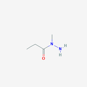 molecular formula C4H10N2O B8762512 N-methylpropionohydrazide 