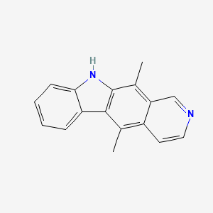 molecular formula C17H14N2 B8762577 Isoellipticine CAS No. 13799-49-0