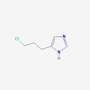 5-(3-chloropropyl)-1H-imidazole