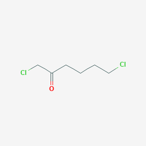 molecular formula C6H10Cl2O B8762653 1,6-Dichlorohexan-2-one 