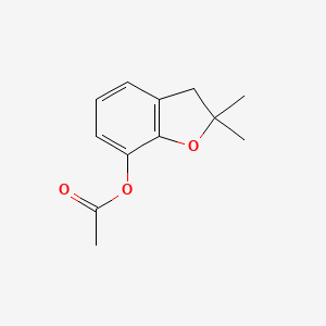 2,2-Dimethyl-2,3-dihydrobenzofuran-7-yl acetate