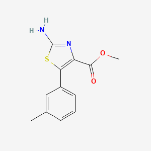 2-Amino-5-m-tolyl-thiazole-4-carboxylic acid methyl ester