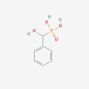 molecular formula C7H9O4P B8762831 hydroxy(phenyl)methylphosphonic acid 